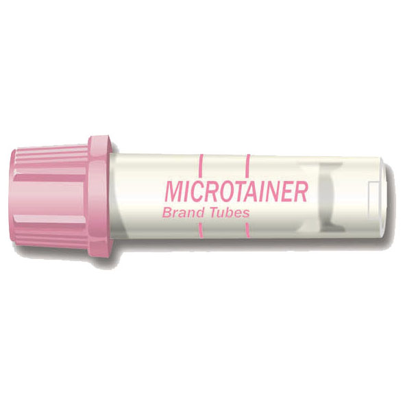 Microtainer cu K2-EDTA capac mov, hematologie 0.5 ml 